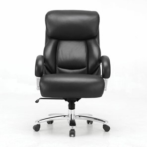 Кресло компьютерное Brabix Premium Pride HD-100 (натуральная кожа, черное) 531940 в Саратове