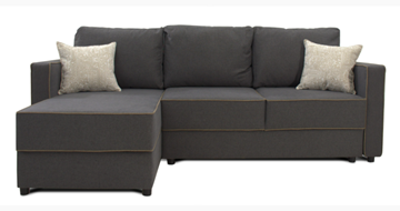 Угловой диван Jordan (Uno grey+Atrium01+Uno cottun) в Саратове