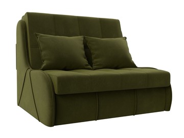 Прямой диван Риттэр 100, Зеленый (Микровельвет) в Саратове