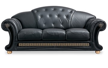 Раскладной диван Versace (3-х местный) black в Саратове