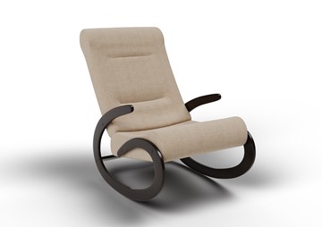 Кресло-качалка Мальта, ткань AMIGo песок 10-Т-П в Балаково