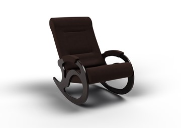 Кресло-качалка Вилла, ткань шоколад 11-Т-Ш в Саратове