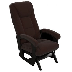 Кресло-качалка Леон маятниковая, ткань AMIGo шоколад 29-Т-Ш в Саратове