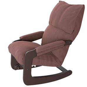 Кресло Трансформер Амадео ВСК №81 (каркас венге, сиденье коричнево-розовое) в Саратове