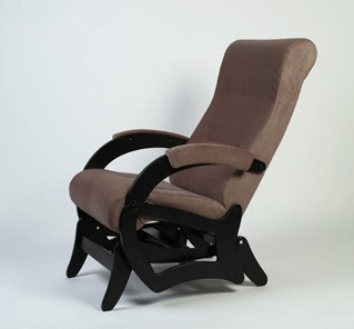 Кресло-качалка Амелия, ткань кофе с молоком 35-Т-КМ в Энгельсе