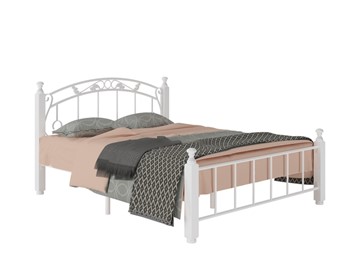 Кровать в спальню Гарда 5, 160х200, белая в Энгельсе