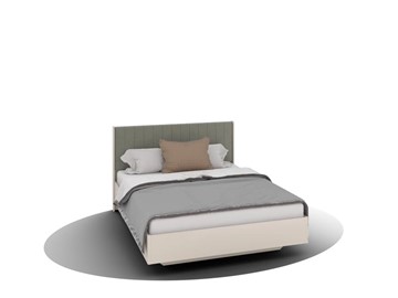 Двуспальная кровать ADELIA Кр-06 1600 с подъемным механизмом (Кашемир) в Саратове