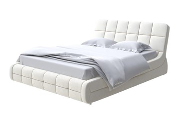 Кровать двуспальная Corso-6 200х200, Искусственная шерсть (Лама Лён) в Саратове