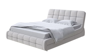 Кровать в спальню Corso-6 200х200, Велюр (Ultra Серый камень) в Балаково