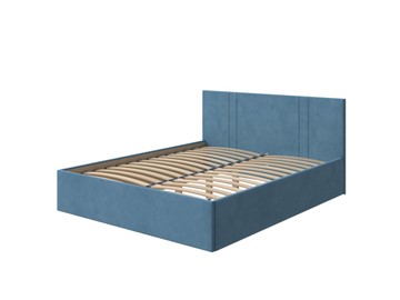 Кровать 2-спальная Helix Plus 180х200, Велюр (Monopoly Прованский синий (792)) в Саратове
