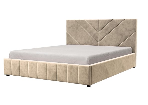 Двуспальная кровать Нельсон Линия 160х200 (вариант 3) с подъёмным механизмомв Саратове приобрести недорого в интернет-магазине