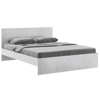 Кровать спальная Осло М14 с настилами Лайт (Цемент светлый) в Саратове