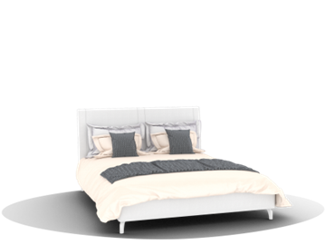 Кровать спальная Siena (КМ-01, 1600) в Саратове