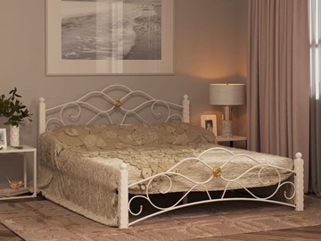 Кровать Гарда 3, 160х200, белая в Энгельсе