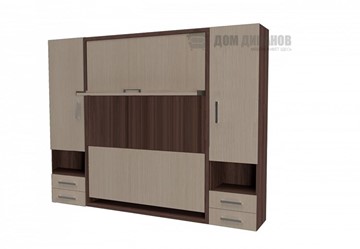 Кровать подъемная Smart (ШЛ+К 1600+ШП), шкаф правый в Саратове