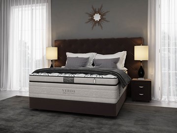 Кровать в спальню Style/Podium M 160х200, Флок (Велсофт Спелая слива) в Саратове