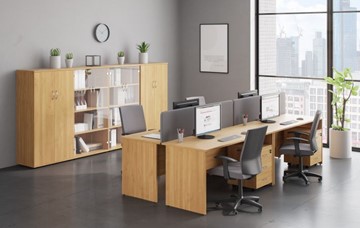 Комплект офисной мебели Формула (венге-темный) в Саратове