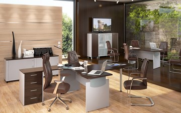 Мебель для персонала Skyland OFFIX-NEW для двух сотрудников и руководителя в Энгельсе