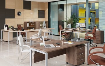 Комплект офисной мебели Skyland Xten S 1 - один стол с приставным брифингом в Энгельсе