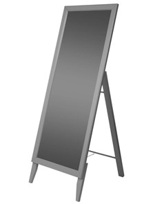 Зеркало напольное в гардероб BeautyStyle 29 (131х47,1х41,5см) Серый в Саратове