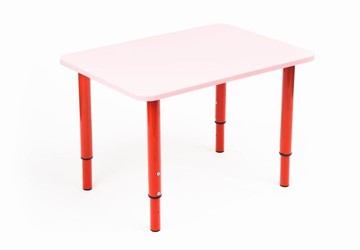 Растущий стол Кузя (Розовый,Красный) в Энгельсе