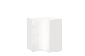 Шкаф кухонный угловой Шервуд, ЛД 281.500.000.169, белый/белый глянец в Саратове