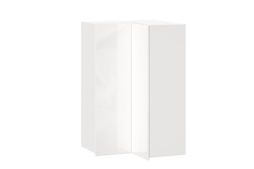 Шкаф кухонный угловой высокий Шервуд, ЛД 281.570.000.170, белый/белый глянец в Саратове