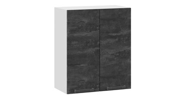 Кухонный навесной шкаф Детройт 1В6 (Белый/Угольный Камень) в Энгельсе