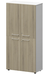 Шкаф с 4-мя дверьми Kortez СМШ48.2.28F, Кронберг/белый брилиант в Саратове