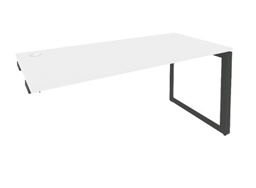 Стол-приставка к тумбе O.MO-SPR-4.8 Антрацит/Белый бриллиант в Энгельсе