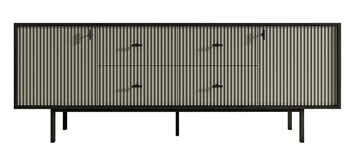 Комод с дверцами и ящиками Emerson (EM19/gray/L) в Саратове