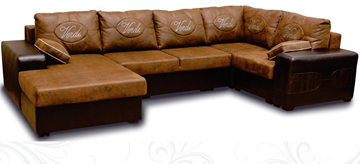 П-образный диван Verdi Плаза 405х210 в Саратове