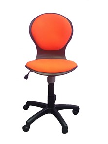 Детское комьютерное кресло Libao LB-C 03, цвет оранжевый в Балаково