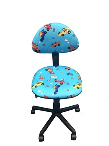 Детское крутящееся кресло Libao LB-C 02, цвет синие машинки в Энгельсе
