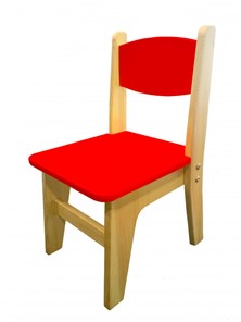 Детский стул Вуди красный (H 300) в Саратове