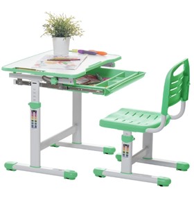 Комплект растущей мебели SET Holto-2А зеленый в Саратове