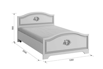 Кровать подростковая Алиса 1,2х2,0 в Саратове - предосмотр 2