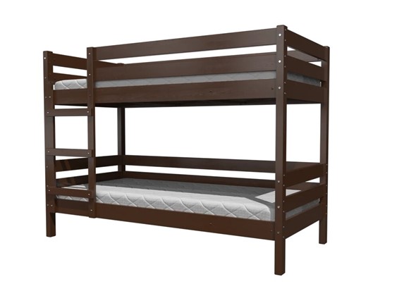 Кроватка Джуниор двухъярусная (Орех Тёмный) в Энгельсе - изображение
