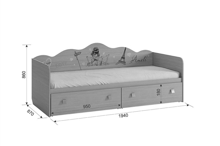 Детская кровать-софа Амели в Энгельсе - изображение 2