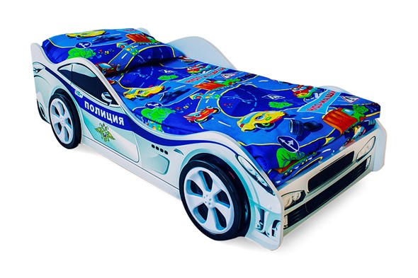 Кровать-машина детская Полиция в Саратове - изображение