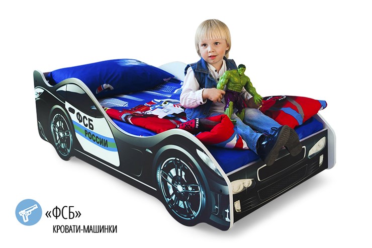 Детская кровать-машина ФСБ в Саратове - изображение 1