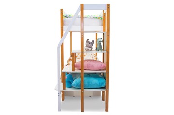 Детская двухэтажная кровать Svogen дерево-белый в Саратове - предосмотр 6
