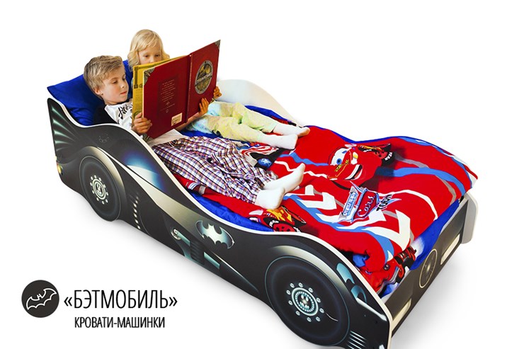 Детская кровать-машина Бэтмобиль в Саратове - изображение 4