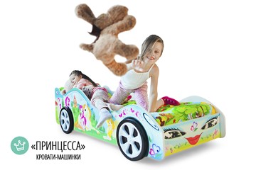 Кровать-машина в детскую Принцесса в Саратове - предосмотр 3