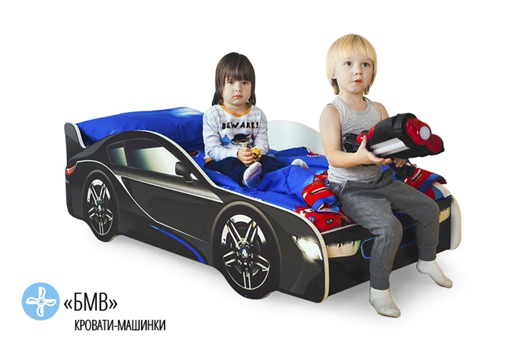 Детская кровать-машина BMW в Саратове - изображение 1