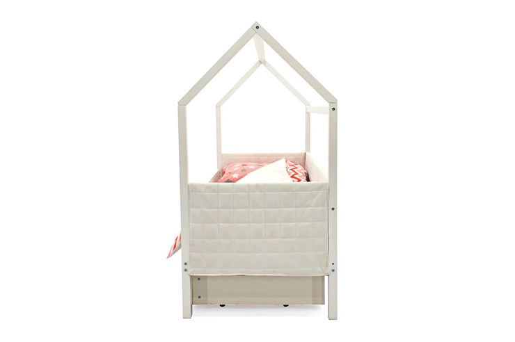 Детская кровать-домик «Svogen белая» мягкая в Саратове - изображение 5