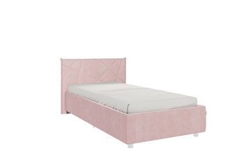 Детская кровать 0.9 Бест, нежно-розовый (велюр) в Саратове