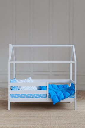 Детская кровать Домик, цвет белый в Саратове - изображение