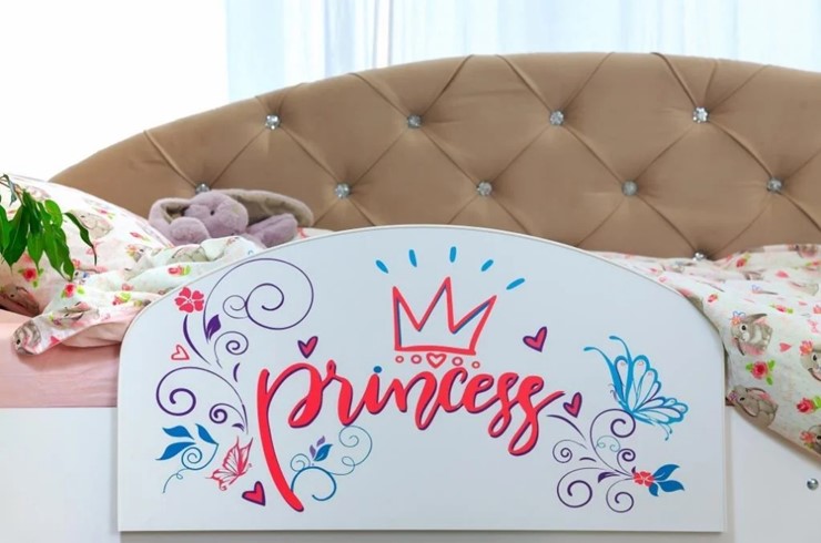 Кровать детская Эльза с бортиком, Розовый (латы) в Саратове - изображение 3