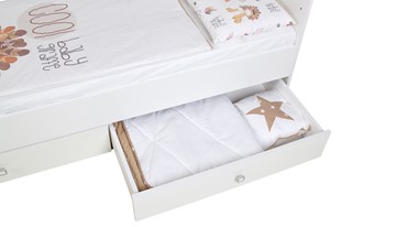 Детская кровать с комодом Фея 1100 Белый в Энгельсе - предосмотр 10